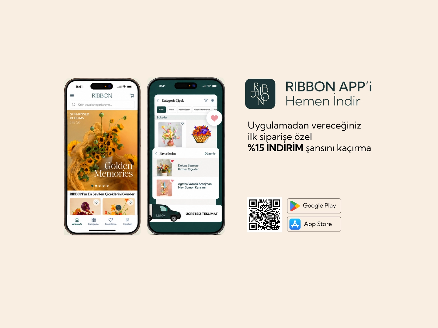 Ribbon Flowers mobil uygulamasını indirin