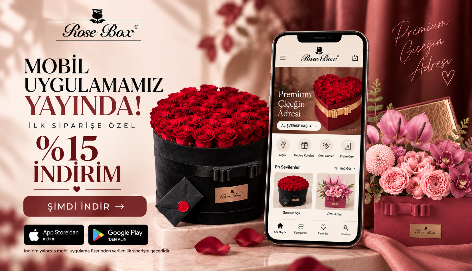 Mobil uygulamamız yayında