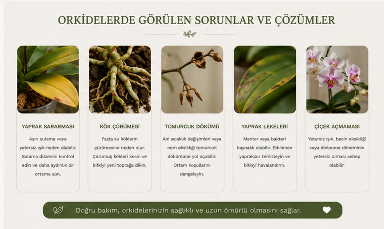 Ferah ve aydınlık bir pencere kenarında sağlıklı yeşil yapraklı orkide bitkisi