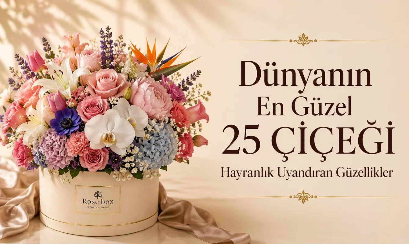 Dünyanın En Güzel 25 Çiçeği: Hayranlık Uyandıran Güzellikler