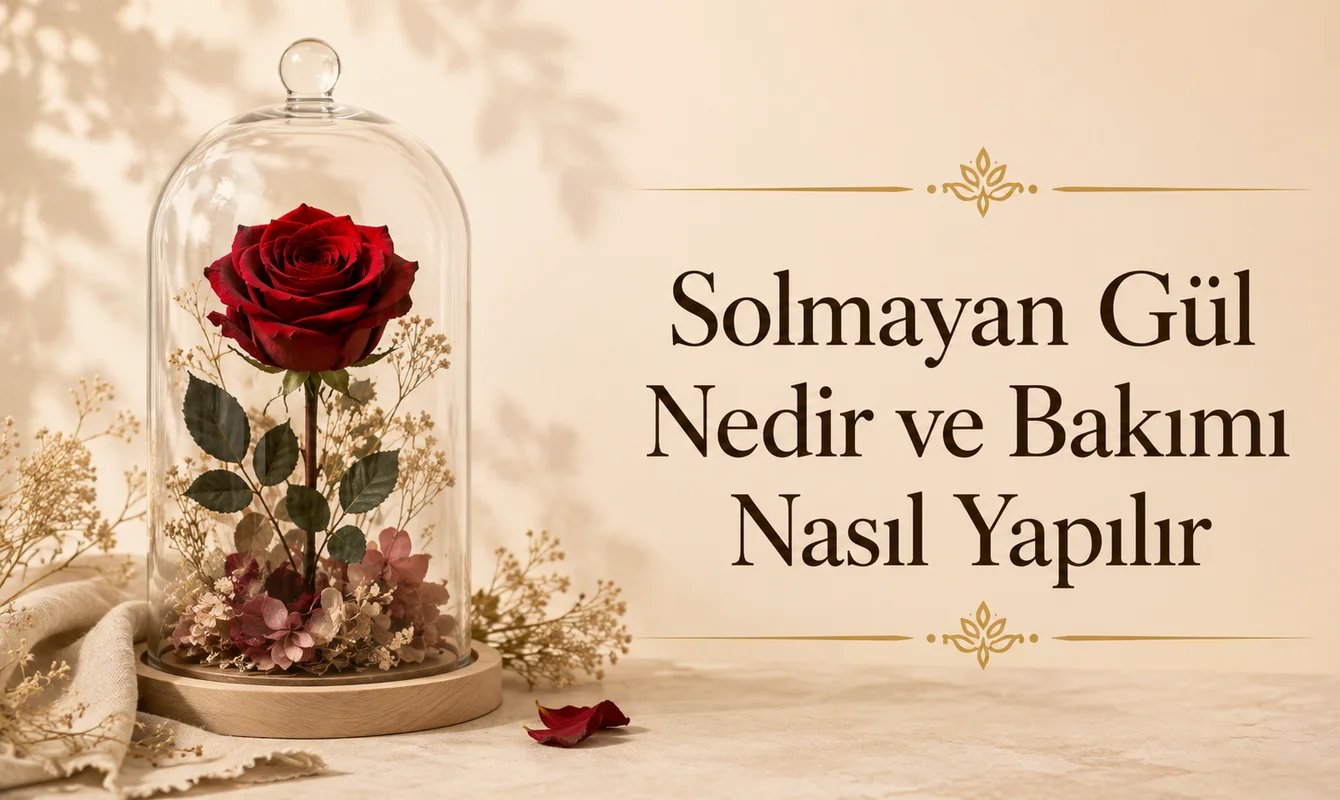 Solmayan Gül Nedir? Nasıl Bakılır?