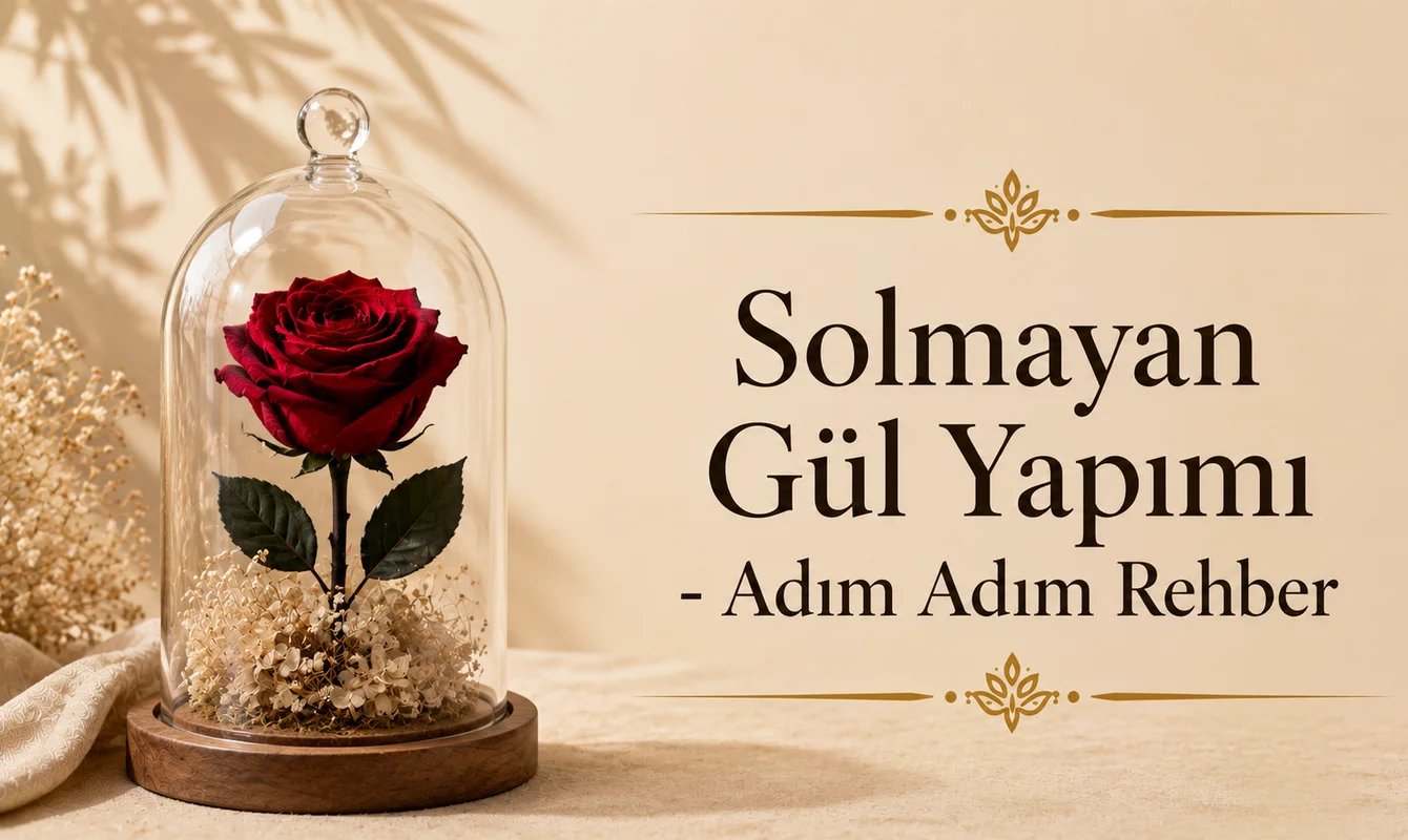 Solmayan Gül Nasıl Yapılır?