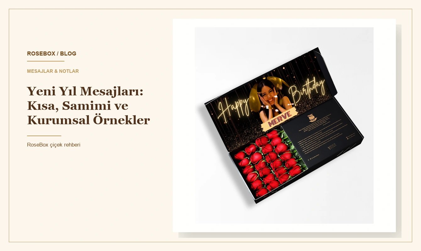 Yeni Yıl Mesajları: Kısa, Samimi ve Kurumsal Örnekler
