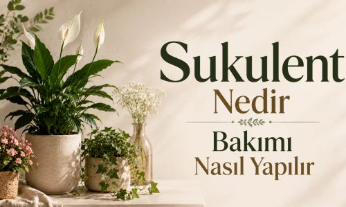 Sukulent Nedir? Bakımı Nasıl Yapılır?