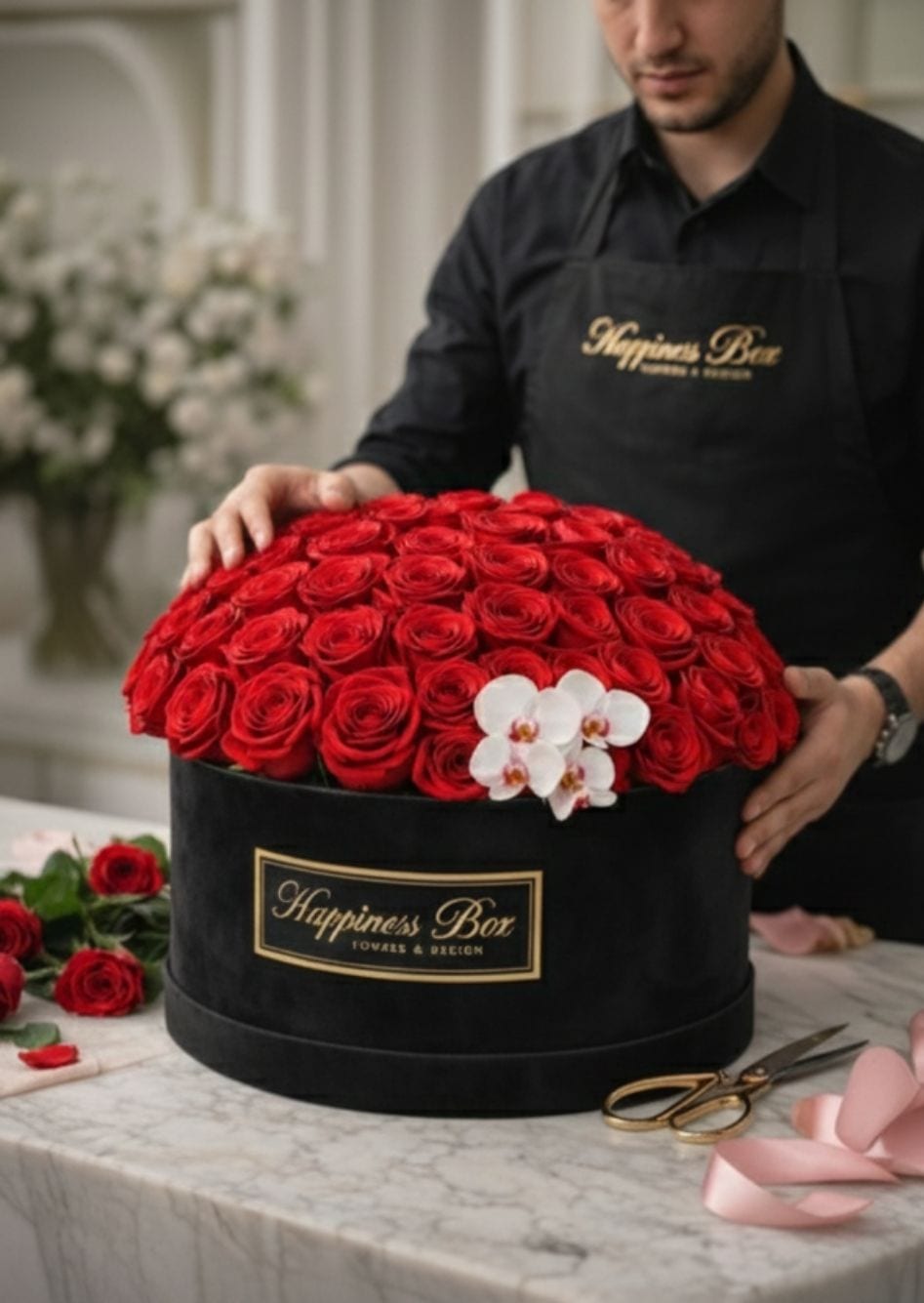 Happiness Flowers'ın Benzersiz Çiçek Tasarımları 