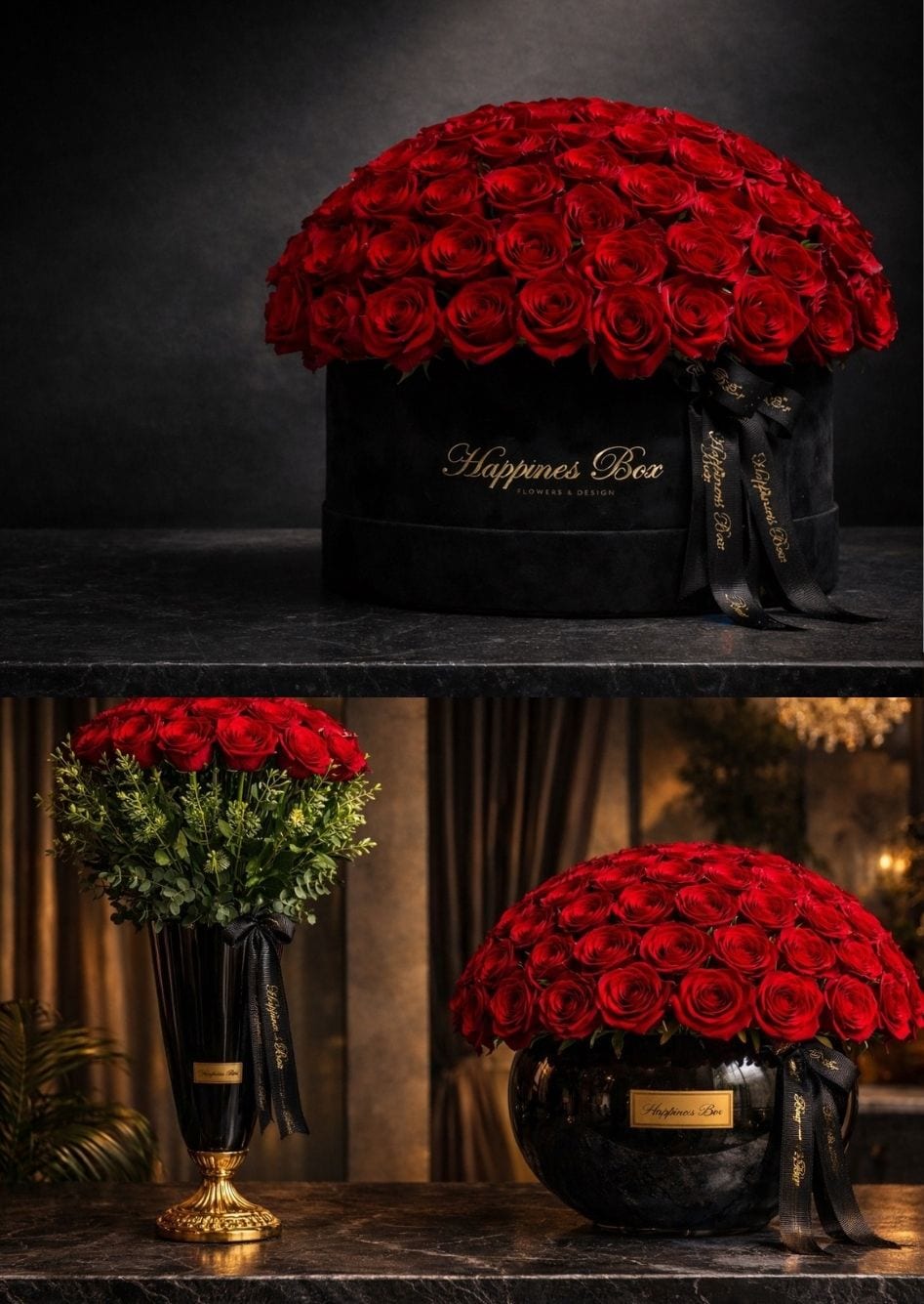 Happiness Flowers'ın Benzersiz Çiçek Tasarımları 