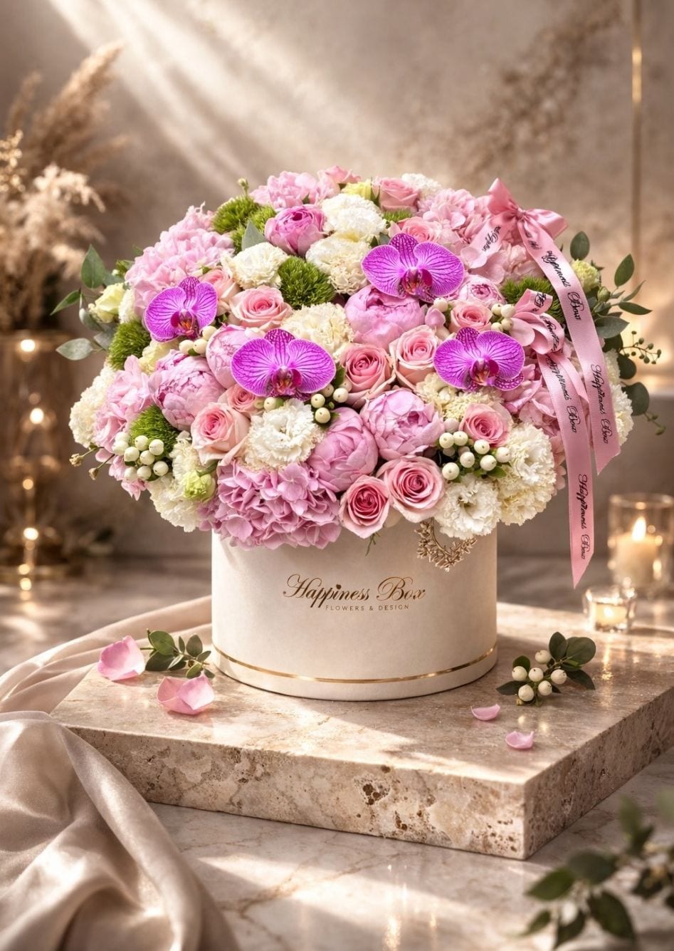 Happiness Flowers'ın Benzersiz Çiçek Tasarımları 